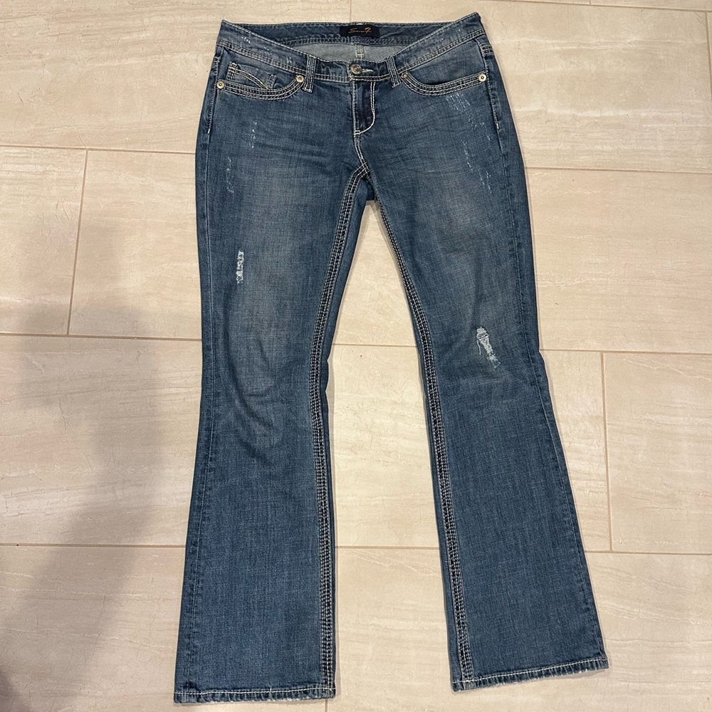 Women’s Factory Distressed Seven7 Jeans - Size 6